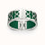 Lotus Bangle Emerald Green