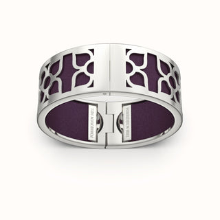 Lotus Bangle - Deep Plum