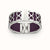 Lotus Bangle Deep Plum