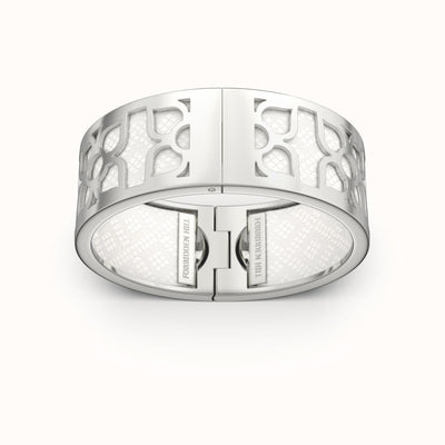 Lotus Bangle Porcelain White