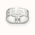 Lotus Bangle Porcelain White