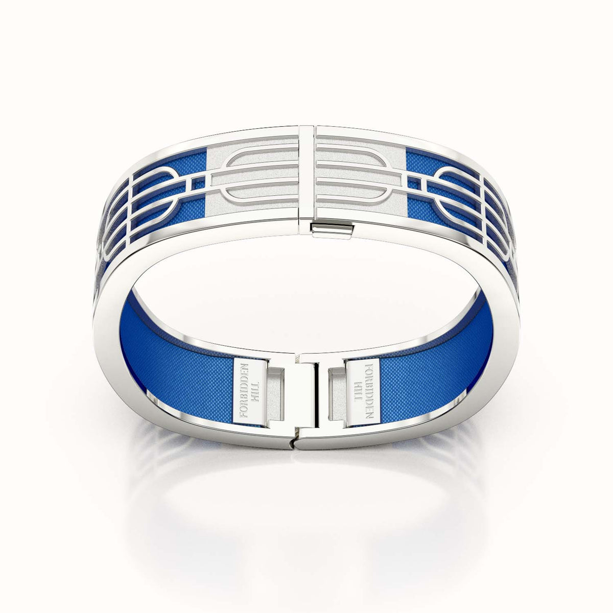 Nanyang Dream Bangle - Celestial Blue - Sterling Silver