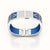 Nanyang Dream Bangle - Celestial Blue - Sterling Silver