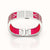 Nanyang Dream Bangle - Dragonfruit Pink - Sterling Silver