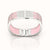 Nanyang Dream Bangle - Shophouse Pink - Sterling Silver