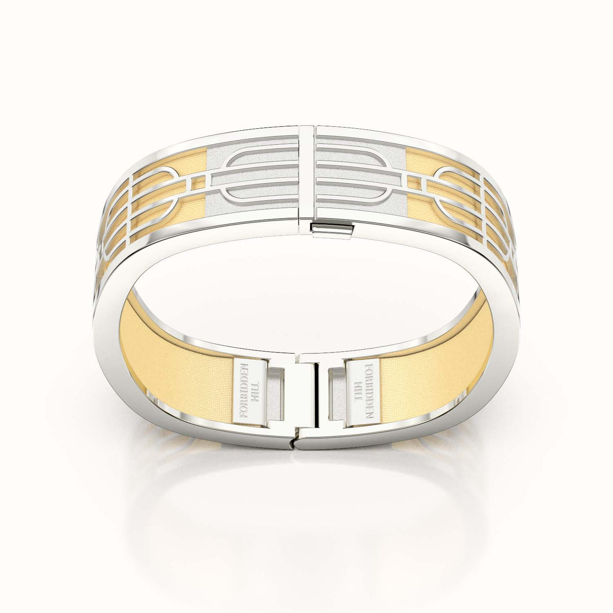 Nanyang Dream Bangle - Shophouse Vanilla - Sterling Silver