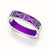 Nanyang Dream Bangle - Orchid Purple - Sterling Silver