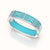 Nanyang Dream Bangle - Turquoise Blue - Sterling Silver