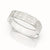 Peranakan Grace Bangle - Lychee White - Sterling Silver