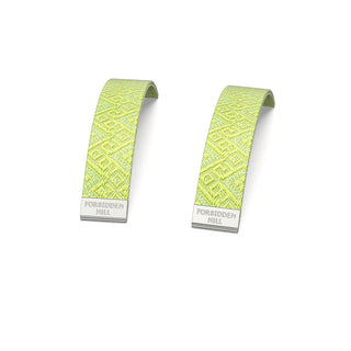 Silk Slides for 16mm Bangle - Lemongrass Green