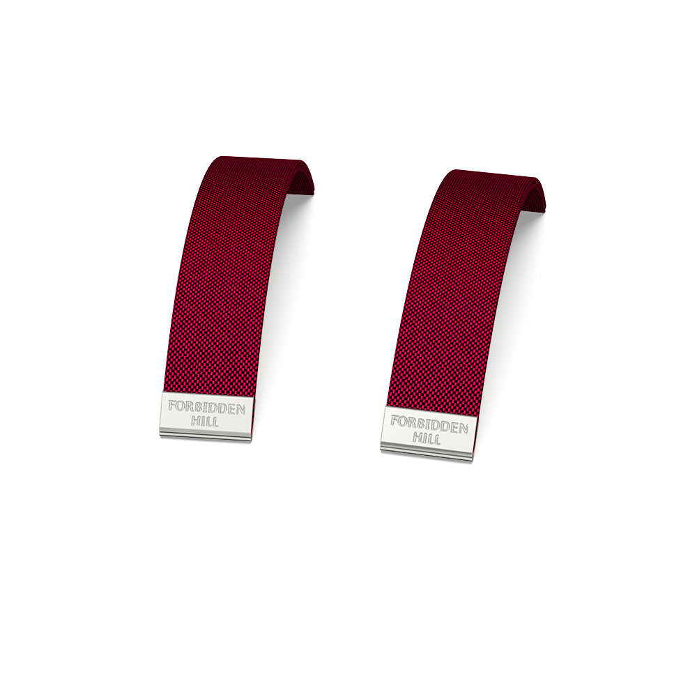 Silk Slides for 16mm Bangle - Majestic Ruby