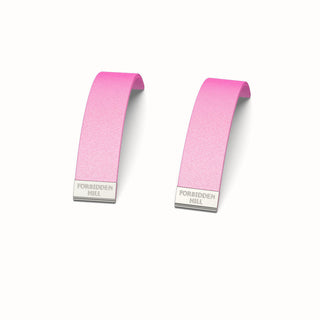 Silk Slides Guava Pink - Sterling Silver Bangles
