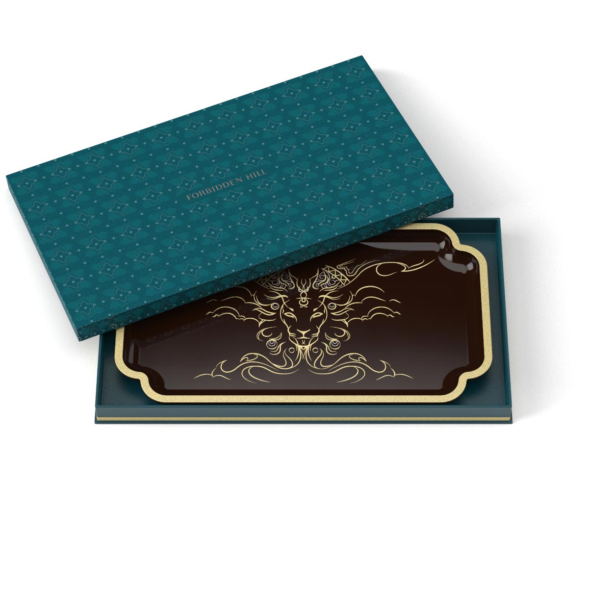 Utama Tea Tray Kopi Brown