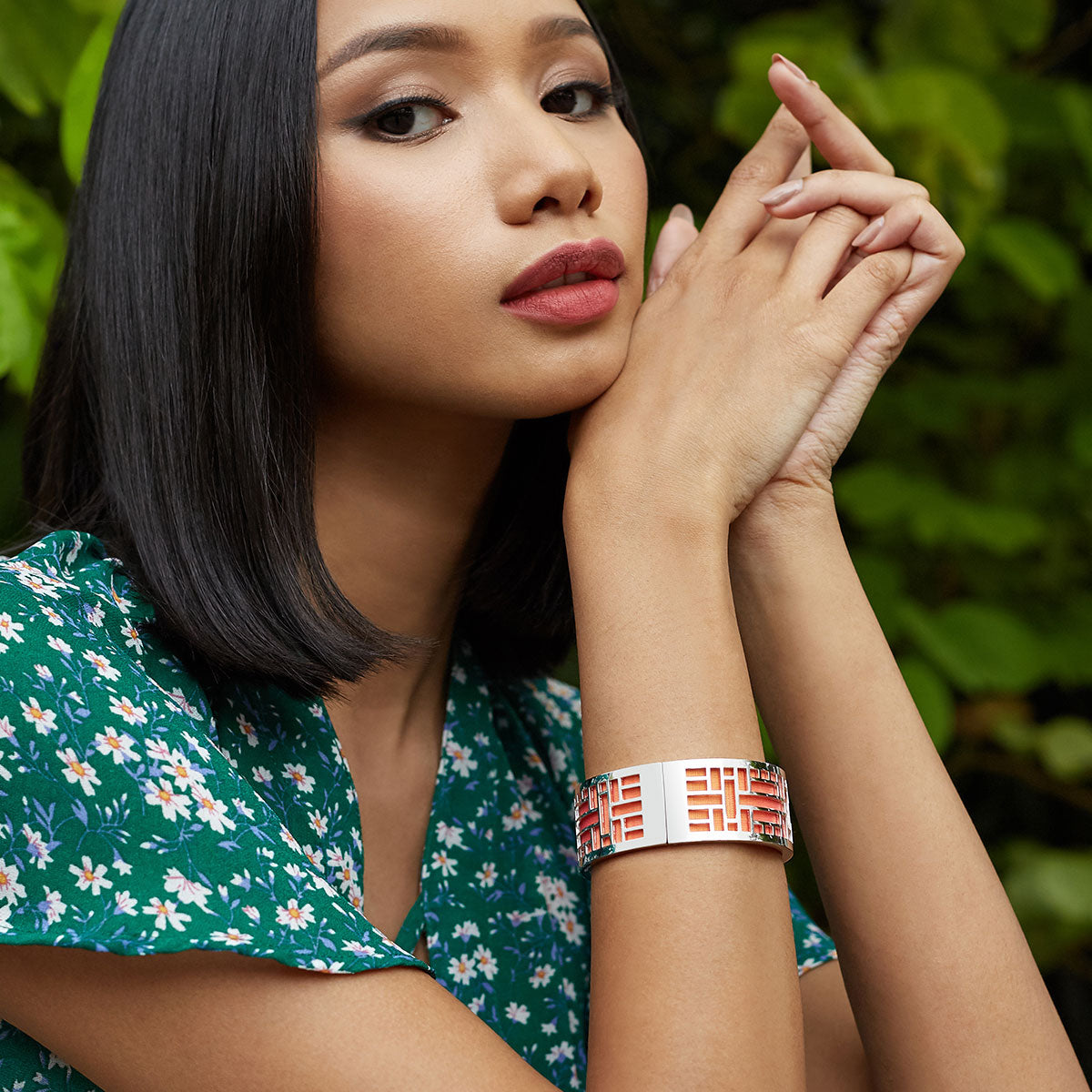 Huế Bangle Sunset Orange