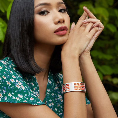Huế Bangle Sunset Orange