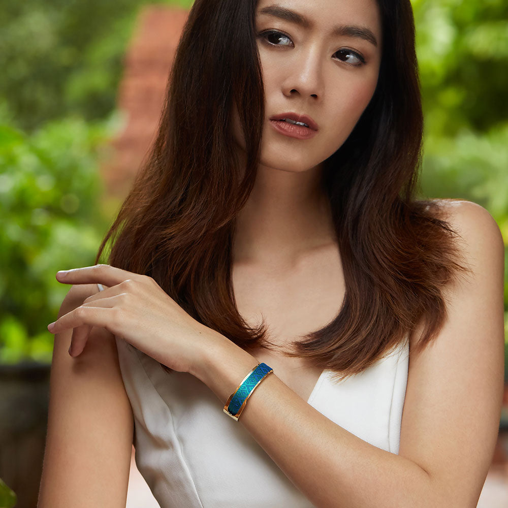 Bare Silk Cuff - Kopi-O Brown