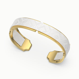 Bare Silk Cuff - Porcelain White