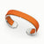 Bare Silk Cuff - Lava Orange