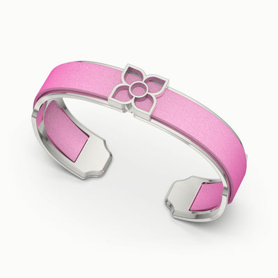 Lotus Silk Cuff - Guava Pink
