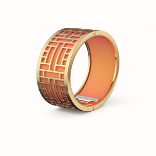 Huế Bangle - Sunset Orange