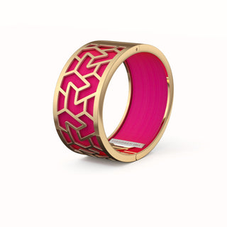 Iskandar Bangle - Dragonfruit Pink