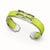 Kawung Silk Cuff - Pomelo Green
