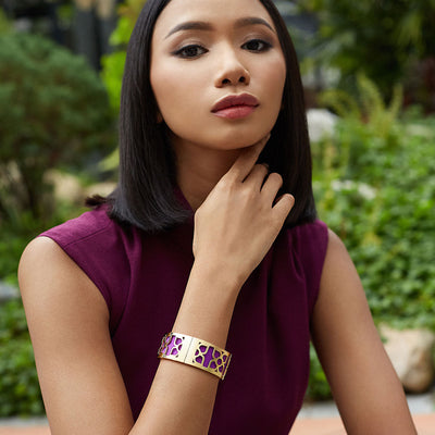 Lotus Bangle Mist Blue