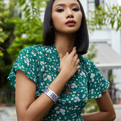Lotus Bangle Shophouse Mauve