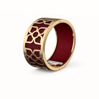 Lotus Bangle - Mangosteen Red