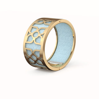 Lotus Bangle - Mist Blue