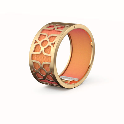 Lotus Bangle Sunset Orange