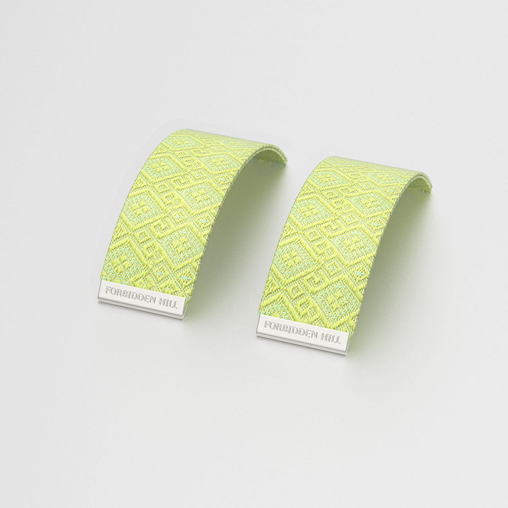 Silk Slides for 24mm Bangle - Lemongrass Green
