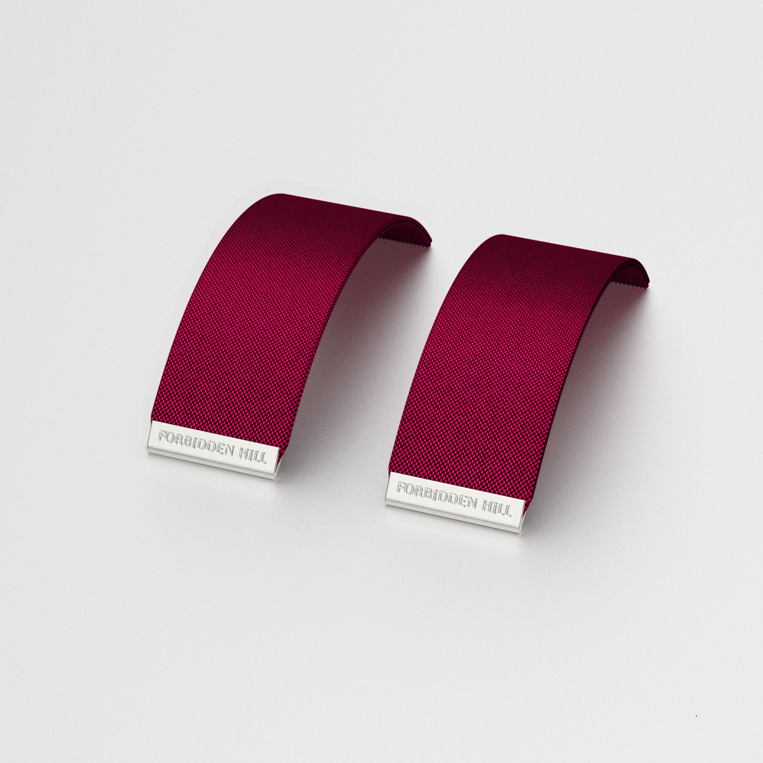 Silk Slides for 24mm Bangle - Majestic Ruby